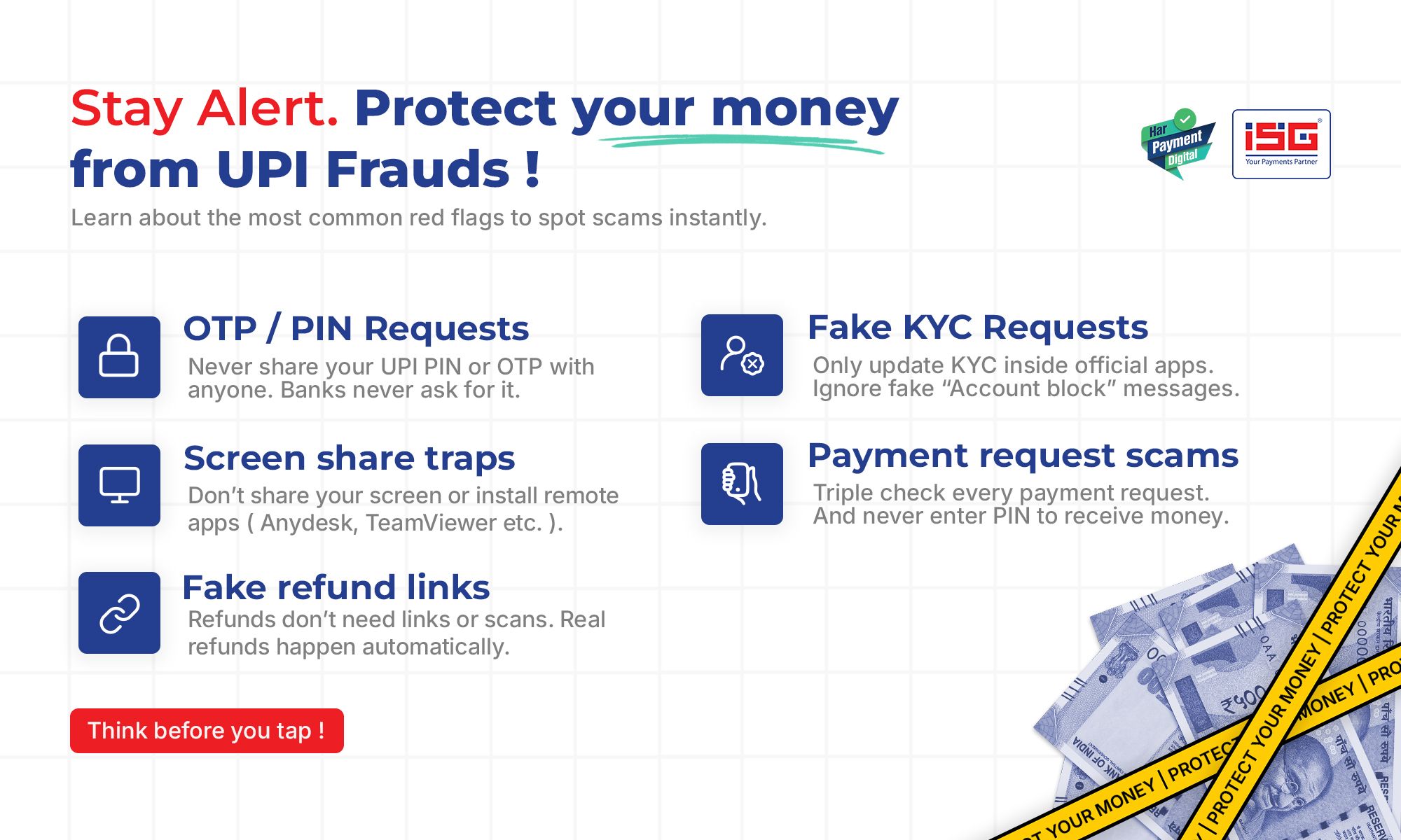 Stay-Alert Protect Your Money From UPI Fraud